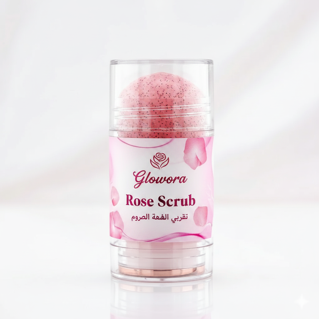 Glowora Rose Scrub - مقشر الورد لبشرة متجددة